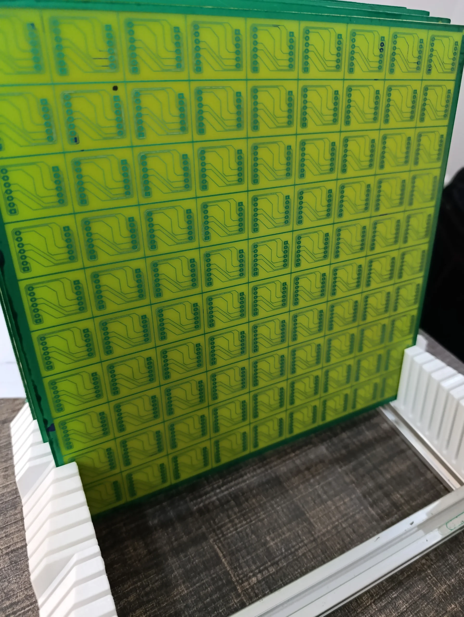 PCB with BGA components