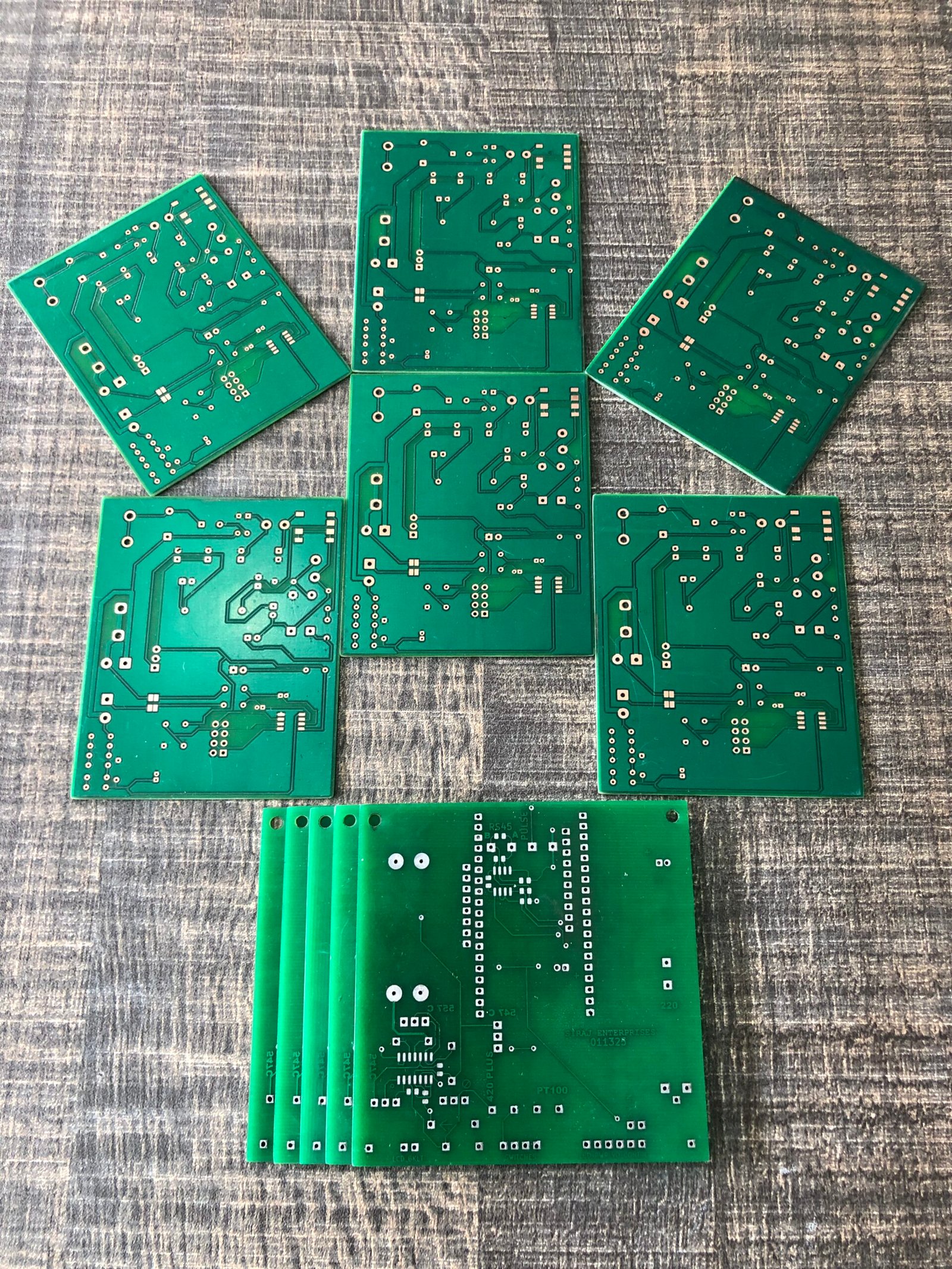 Electronic circuit board manufacturing for industrial applications